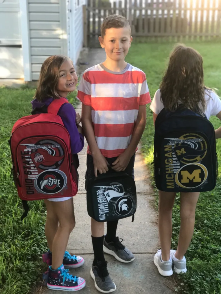 The Northwest Accelerator college team backpacks and lunch bags | Sponsor