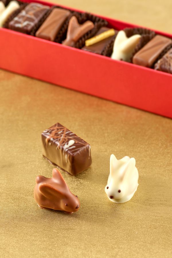 L.A. Burdick's Lunar New Year chocolates are a delicious way to celebrate the Year of the Rabbit.