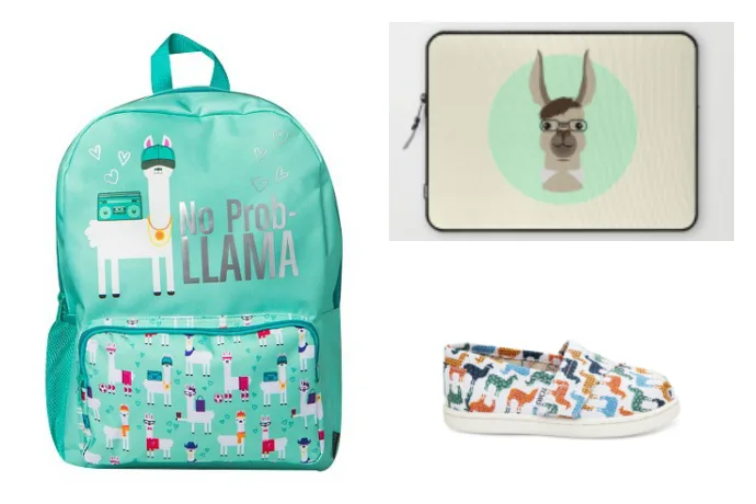 Llamas are where it's at this school year, and we've got you covered with the cutest gear.