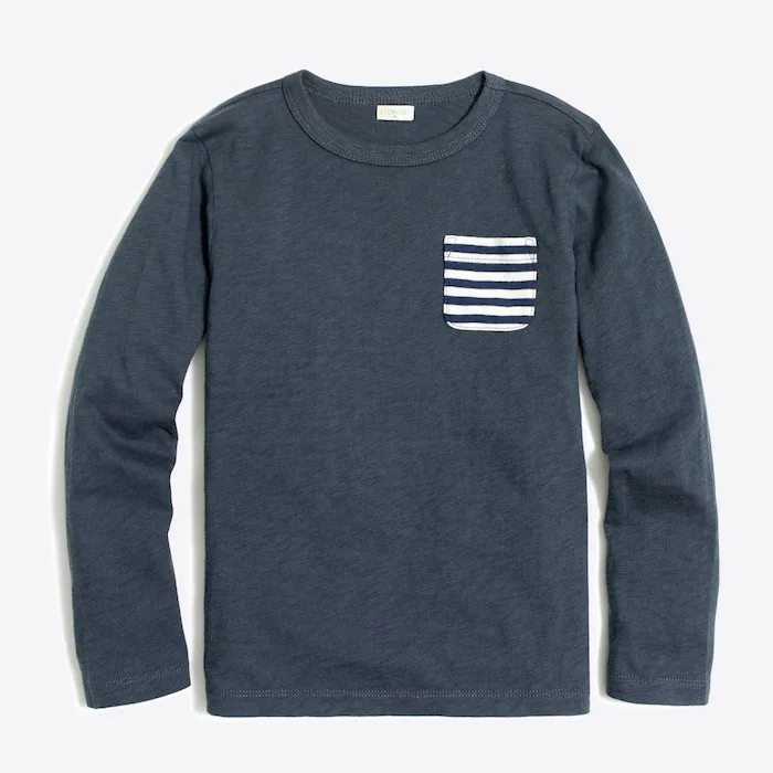 J.Crew Factory sale: Contrast Pocket T-shirt