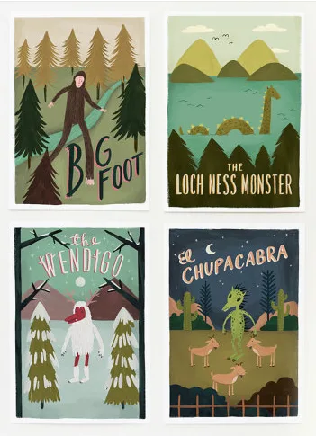Monsters: way better on the wall than under the bed