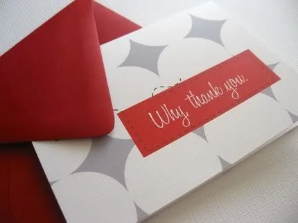 You Write the Thank You Cards. Not the Baby.
