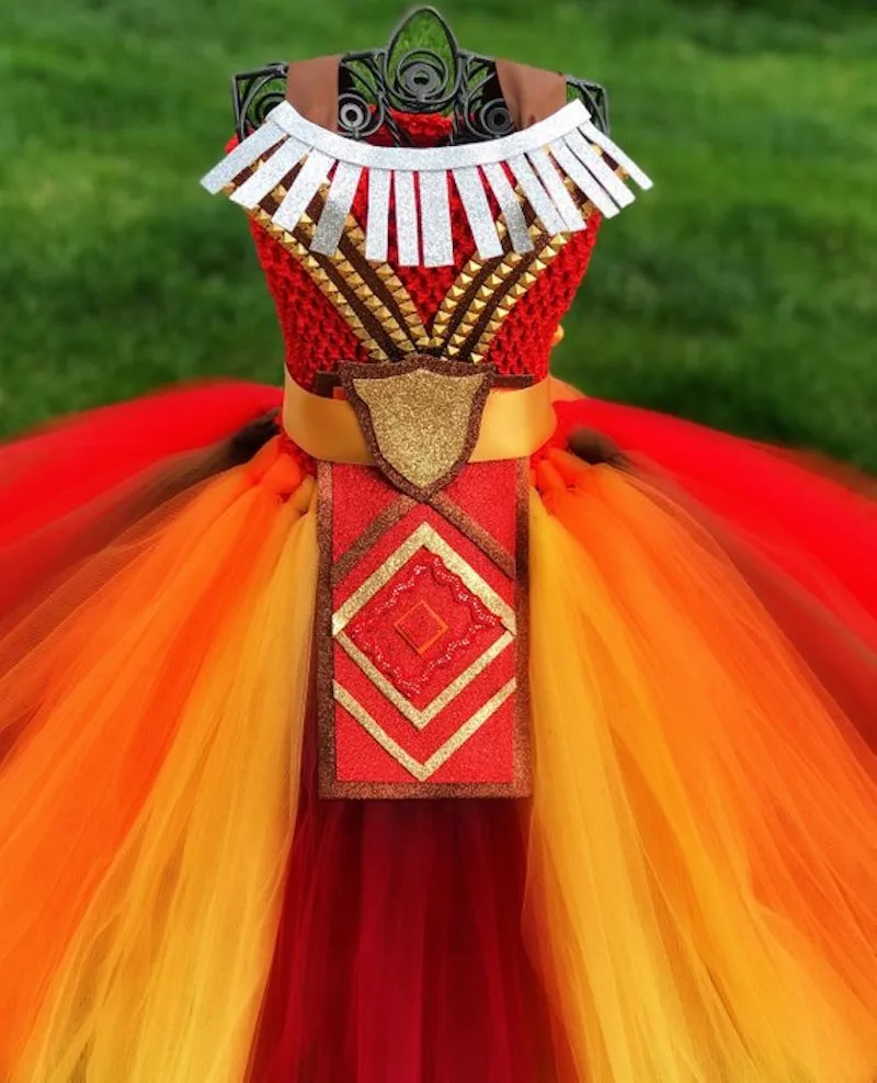 Pop culture Halloween costumes for kids: Okoye dress on Etsy