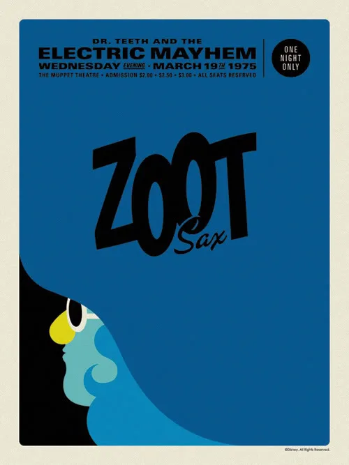Electric Mayhem Band touring posters. 1975 was a very good year.
