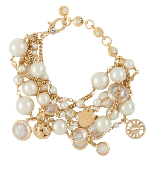 Chaos pearl bracelet at Henri Bendel
