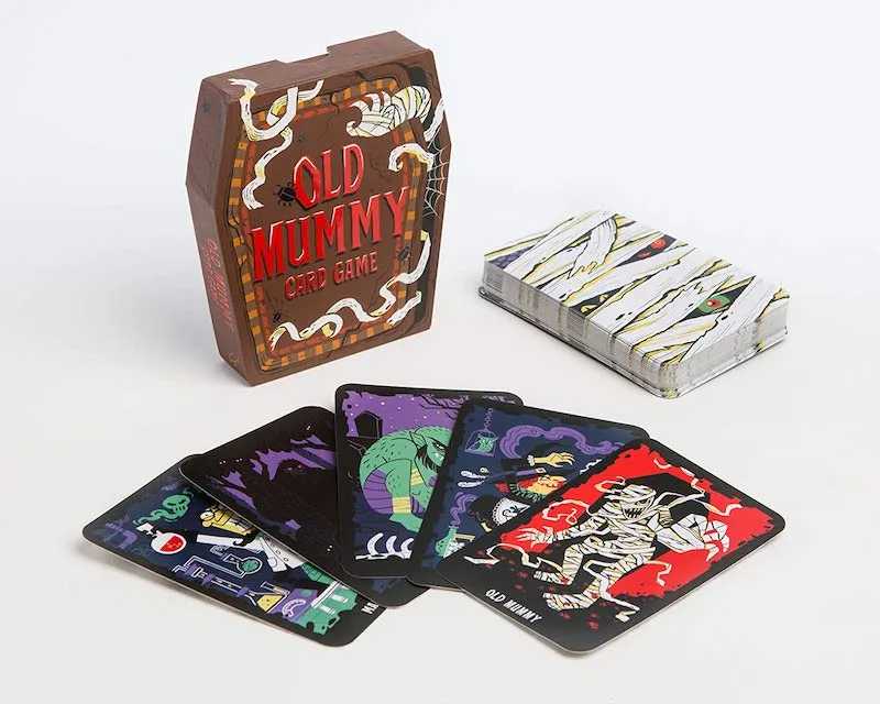 Fun Halloween board games: Old Mummy is a clever, creepy spin on Old Maid