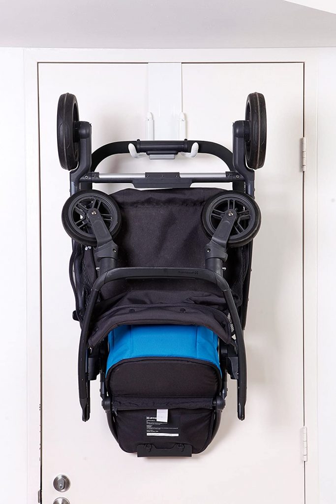 Unique baby gifts: StrollAway over the door stroller hanger 