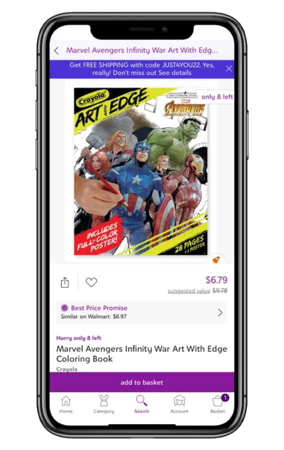 5 great Zulily deals on toys for the holidays: Crayola Art Edge featuring Marvel Avengers