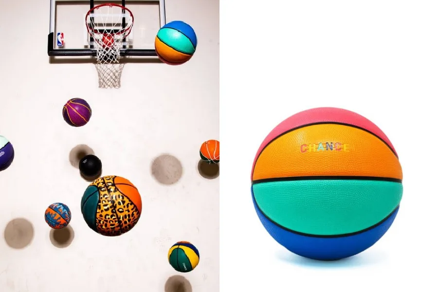 Amazing gift for kids: Brighten up the court with Chance Basketballs. They're as smart as they are stylish.