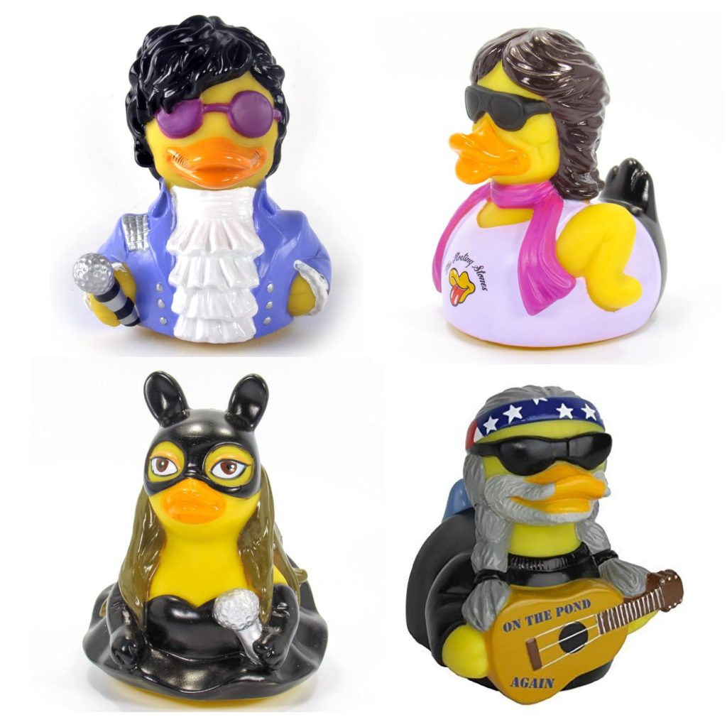 Funniest baby gifts: Pop culture rubber ducks, from Prince and Mick to Ariana and Willie