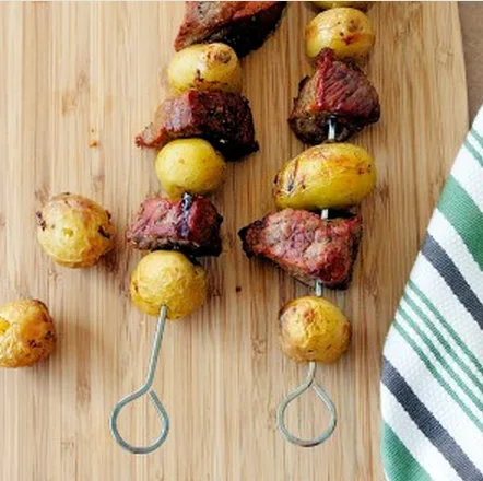 Steak and Potato Kebabs