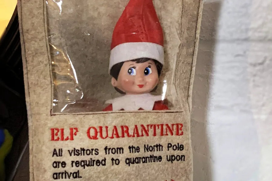 The Elf on the Shelf Quarantine Bag: A must have for Christmas 2020