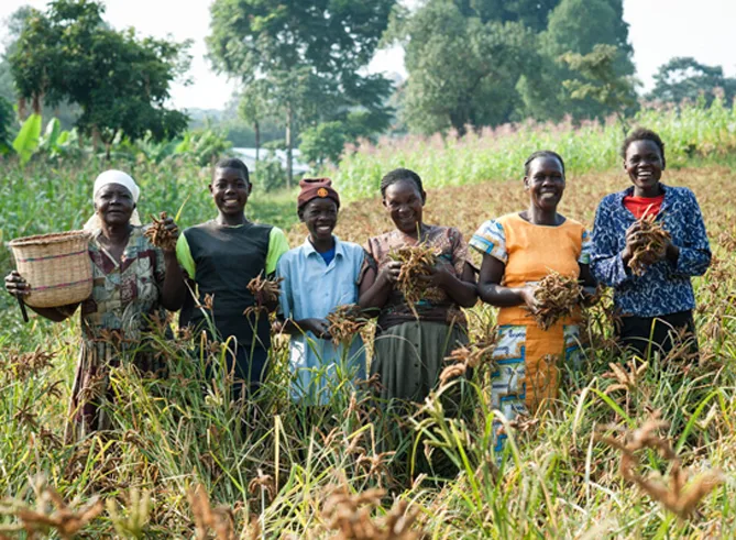 International Women's Day farmers for ONE