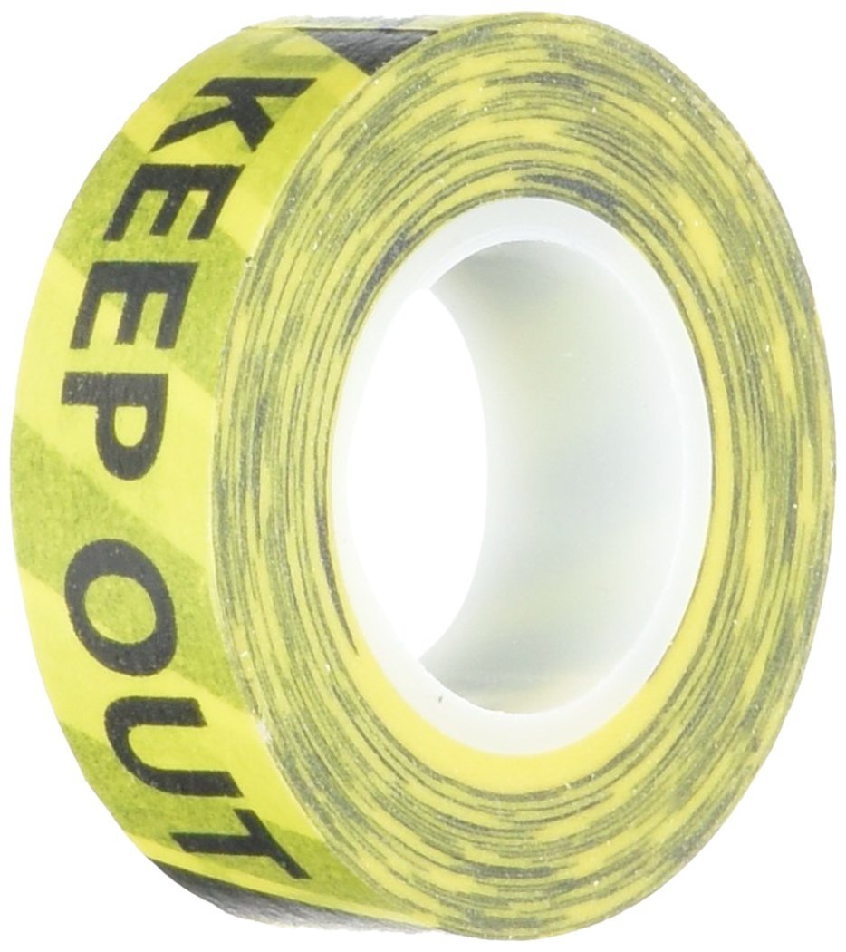 Stranger Things party ideas: Keep Out Tape from Amazon