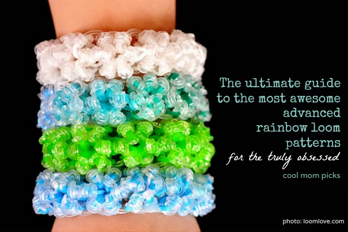 Loom Love Rock Candy Rainbow Loom pattern