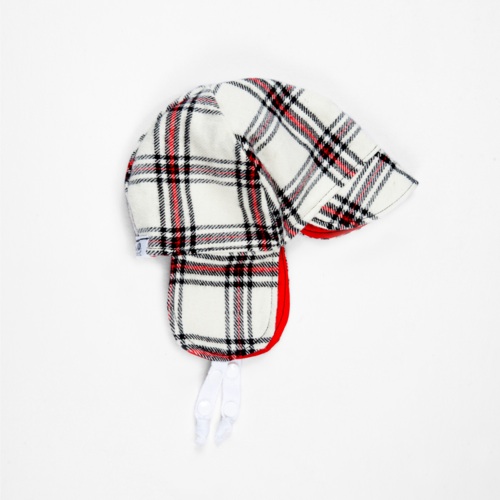 Winter hats for kids: Alpine Cap in Plaid at Little Sun Hat