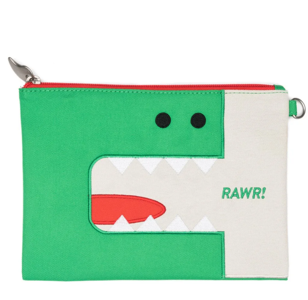 Dinosaur pencil pouch | Cool Mom Picks back to school shopping 2017