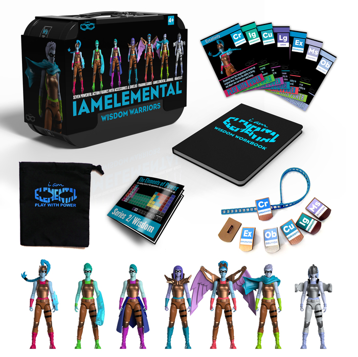 I Am Elemental Wisdom Warriors: Female action figures kids love