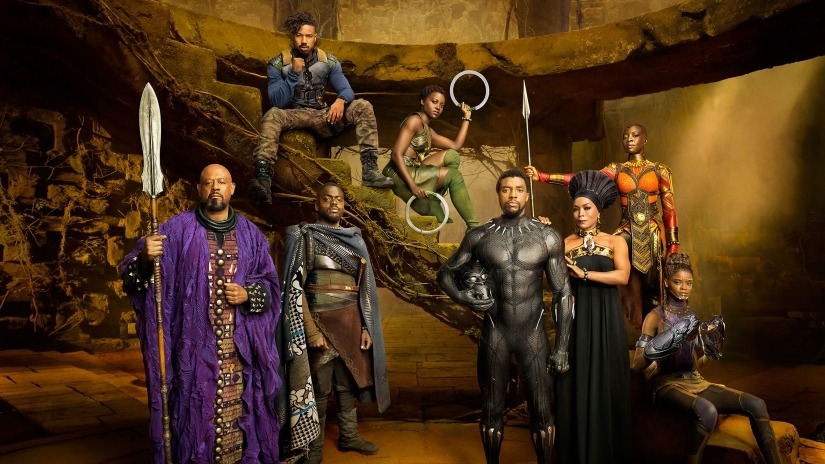 The cast of Black Panther
