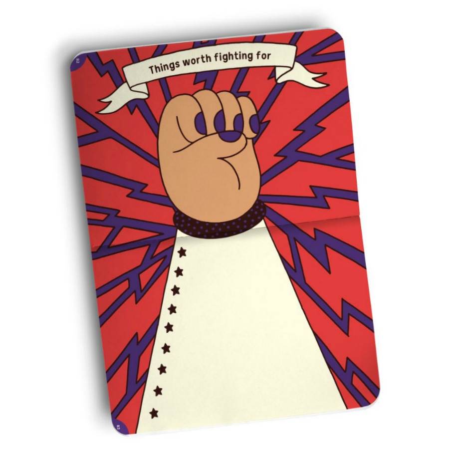 What does your daughter think are things worth fighting for? The Rebel Girls Journal helps her kickstart her own ideas