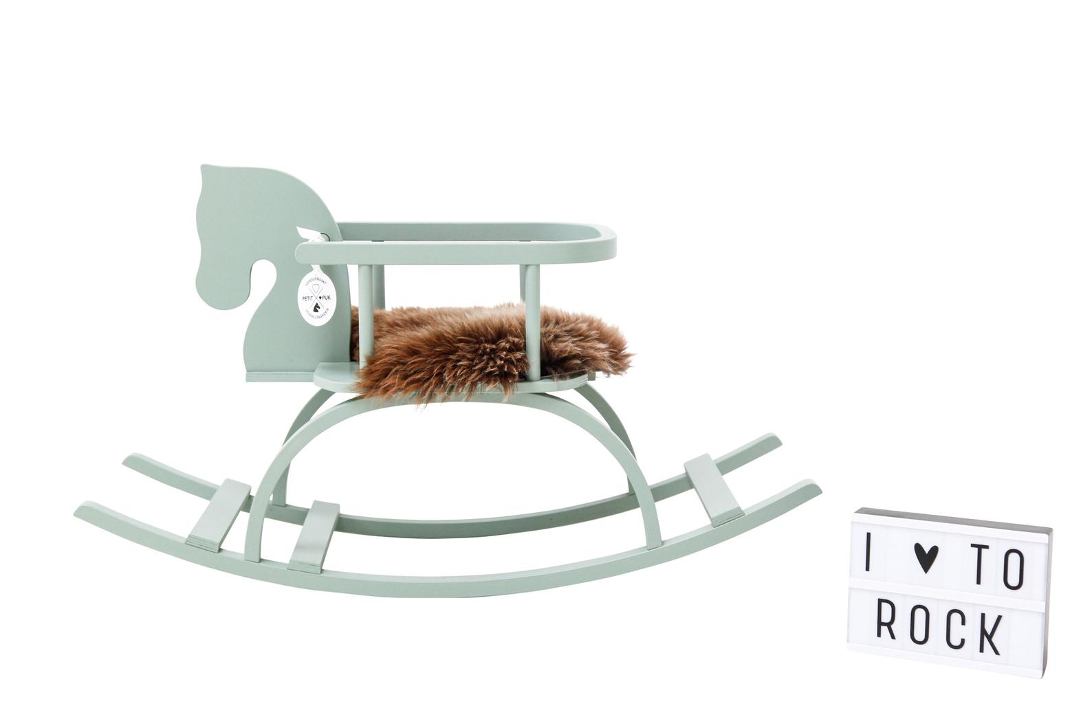 Top 10 holiday gifts for babies and toddlers: Handmade Vintage Style Rocking Horse | Small Business Holiday Gift Guide 2020