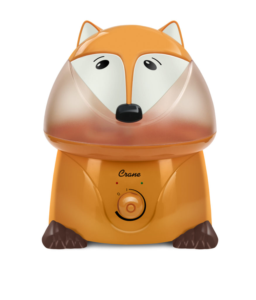 Best baby shower gifts under $50: Fox humidifier by Crane | Cool Mom Picks Baby Shower Gift Guide