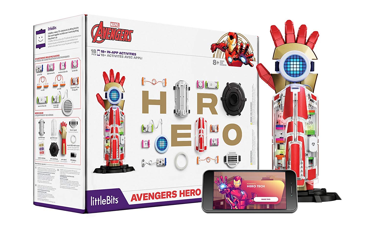 Cool gifts for tween boys (and girls): littleBits Marvel Avengers Hero Inventor Kit