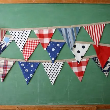 Three cheers for the red, white, blue and handmade. Or is that four cheers.