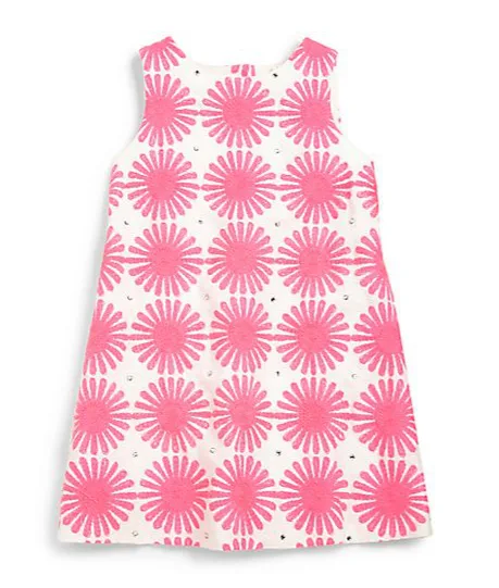 Easter Dresses for Girls: Liberty print pink floral dress