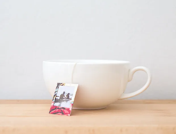 DIY Mother's Day gifts: Photo Tea Bags by Phototojojo