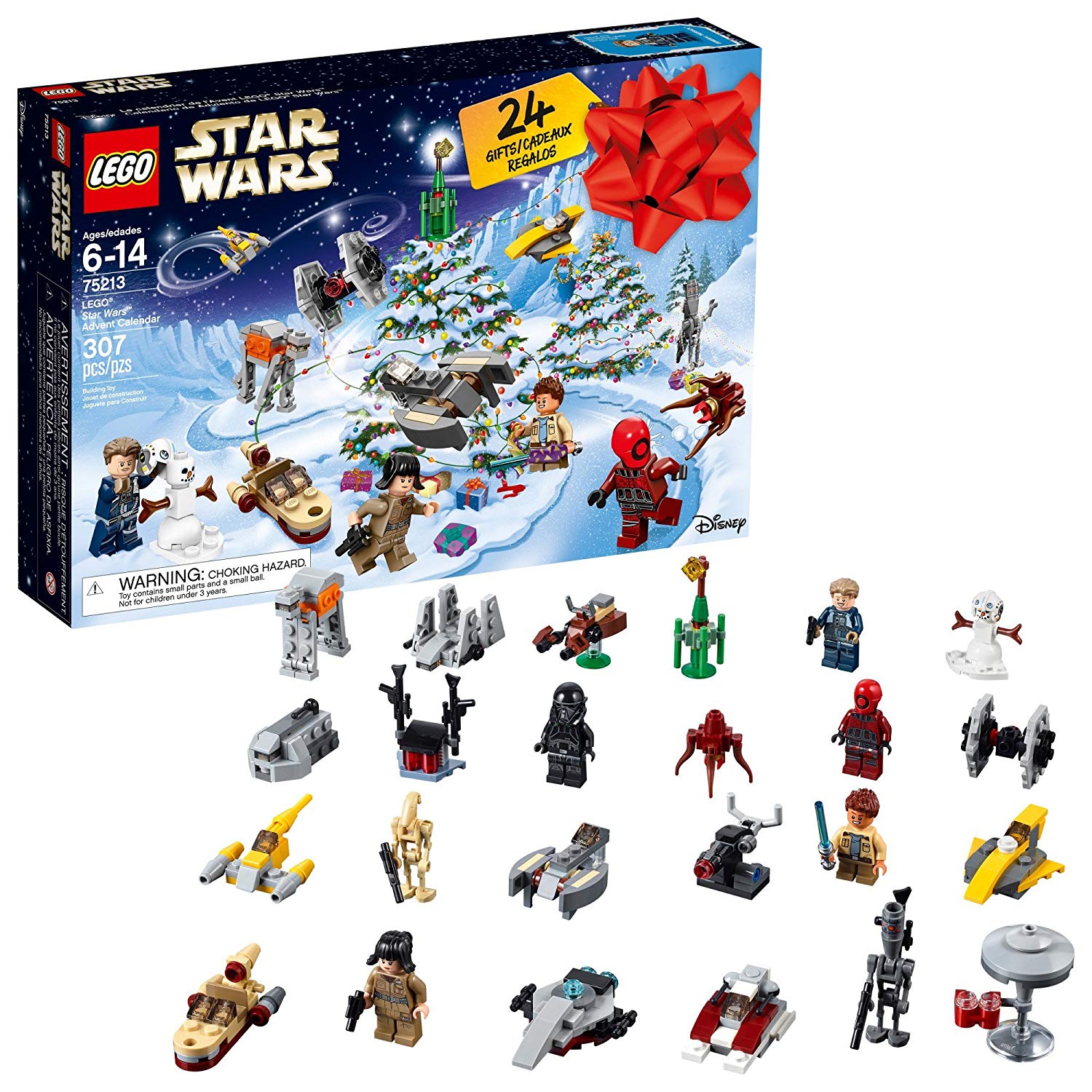 Creative advent calendars for kids: LEGO Star Wars Advent calendar | Amazon