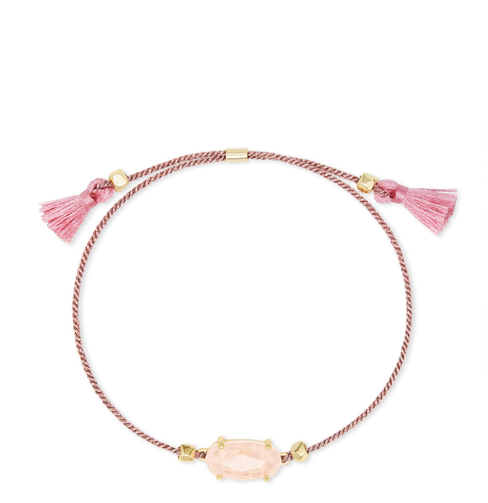 Mother's Day gifts that give back to Covid relief and healthcare workers: Kendra Scott rose quartz bracelet