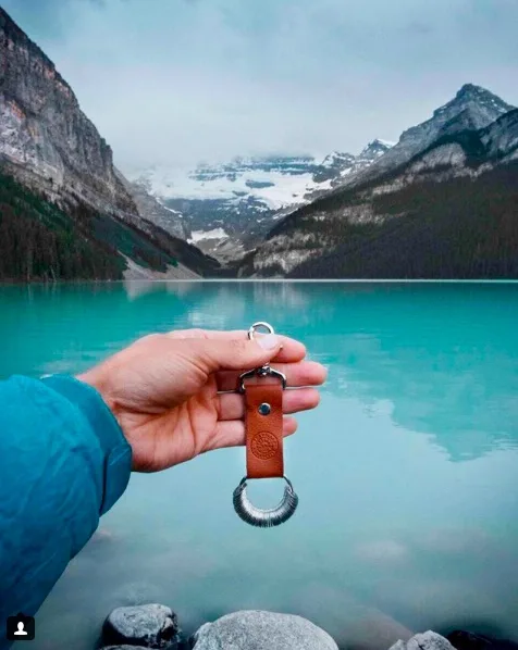 Best Father's Day jewelry and accessories: Traveler's keychain at Traveller Collective