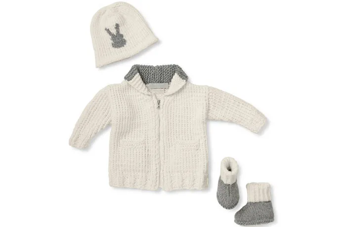 Cashmere for babies: Grey Rabbit Baby Signature Cashmere Layette
