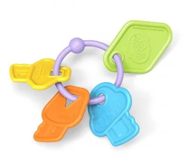 Is it safe for babies to suck on keys? They are if they're these keys.