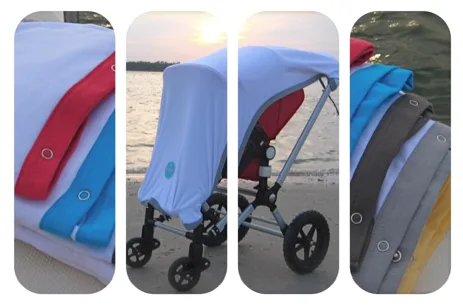 UPF blankets for babies, hold the chemicals