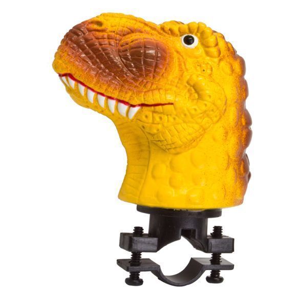 Squeezable T-Rex bike horn: Cool kids' stocking stuffer ideas