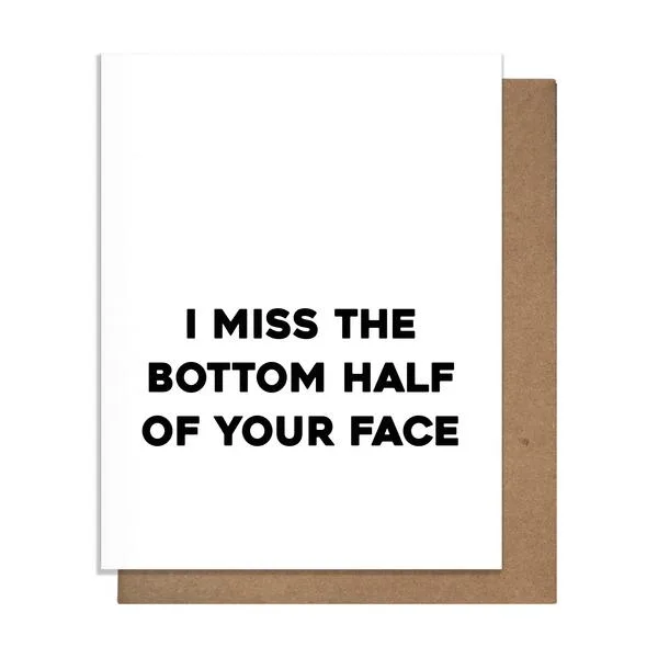 Support small business like the Letterpress cards from Pretty Alright Goods