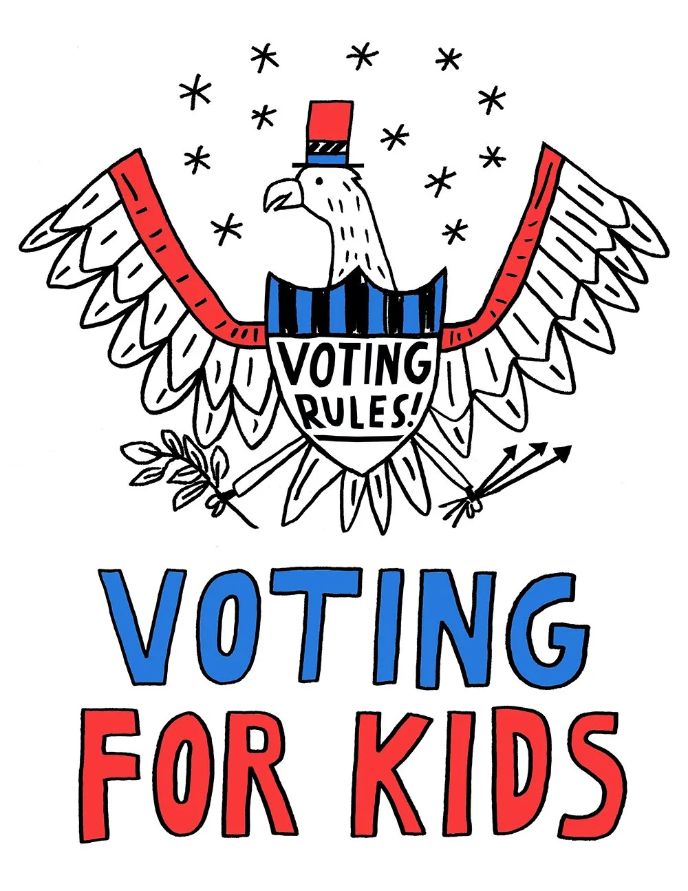 Voting For Kids activity by Treehouse Kid and Craft
