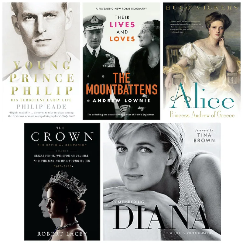 Gifts for The Crown fans: A biography about their favorite character.