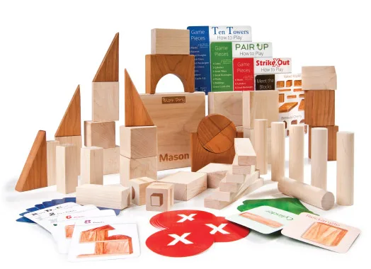 Wooden blocks Larsen Toy Lab