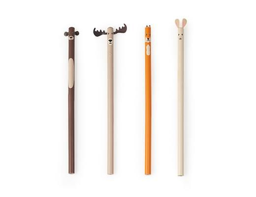 Woodland Pencils | Cutest Animal School Supplies | Cool Mom Picks back to school shopping 2017