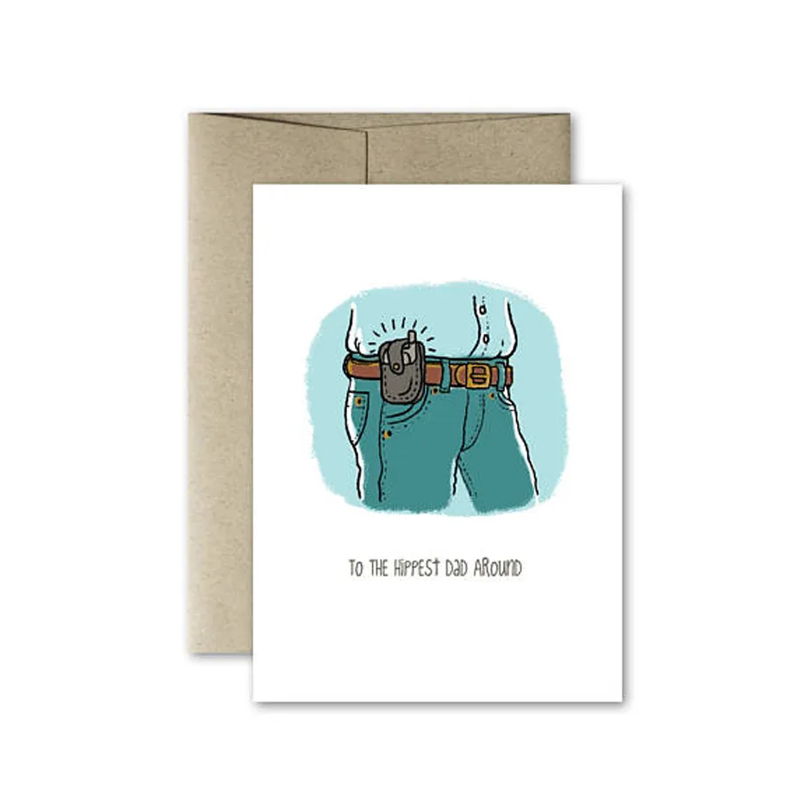 Funny Father’s Day Cards: You’re Gonna Be a Grandpa Card from Knotty Cards