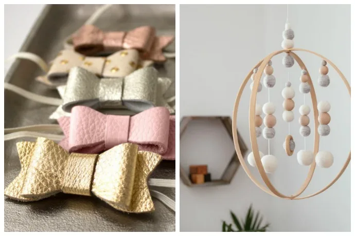 We're thrilled about the launch of the Freshly Picked Marketplace, filled with awesome indie shops like Sproutling + Co mobiles and The Posh Society's leather bows.