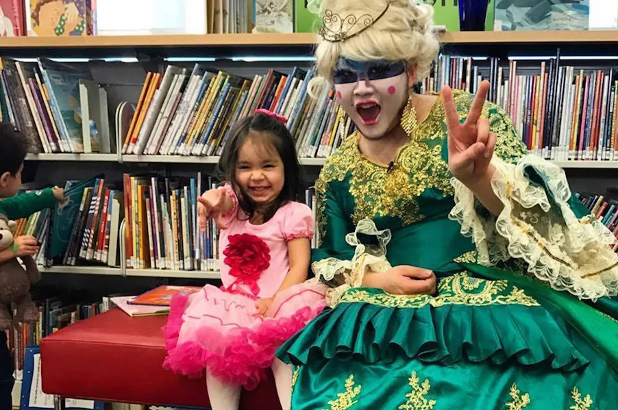 Drag Queen Story Hour helps teach kids about acceptance, diversity, creativity, and a love for books