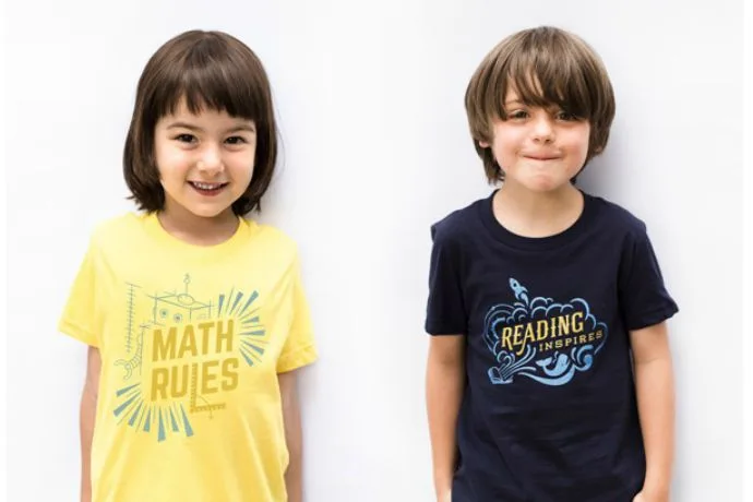 The Elementary Project tees for kids