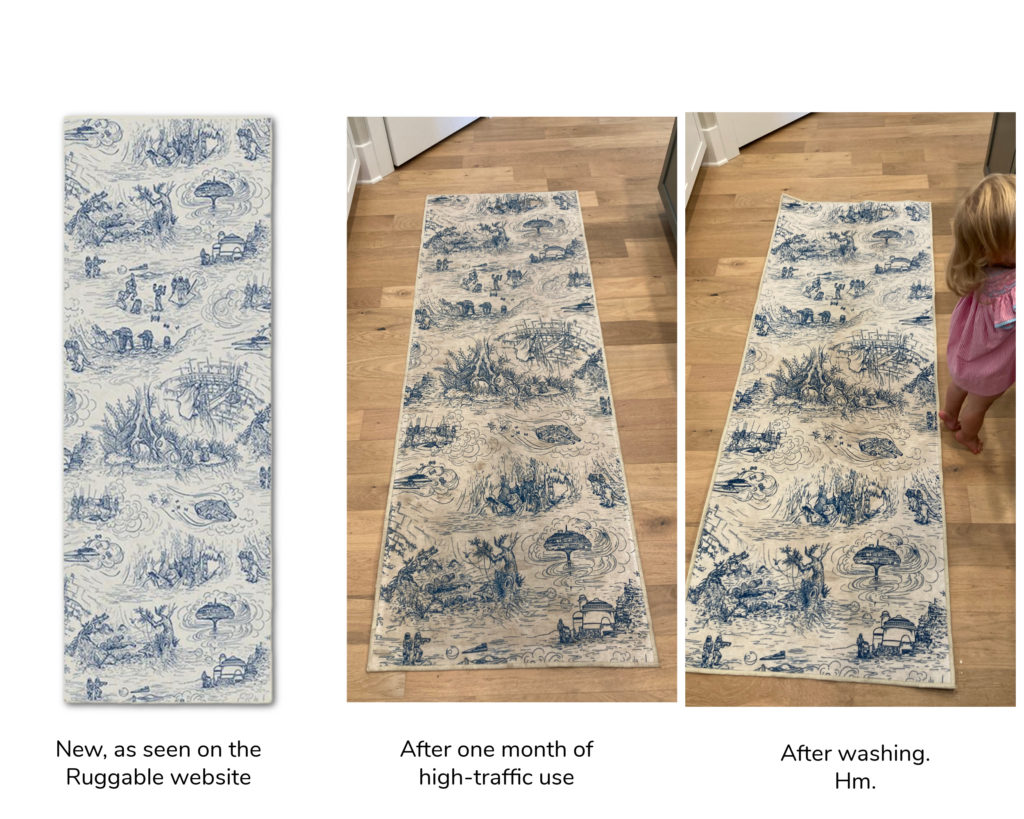 Our experience with Ruggable rugs: Are they really washable as promised?