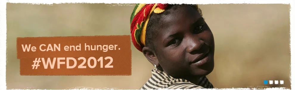 It's World Food Day. Here's something you can do about it in less than 10 seconds