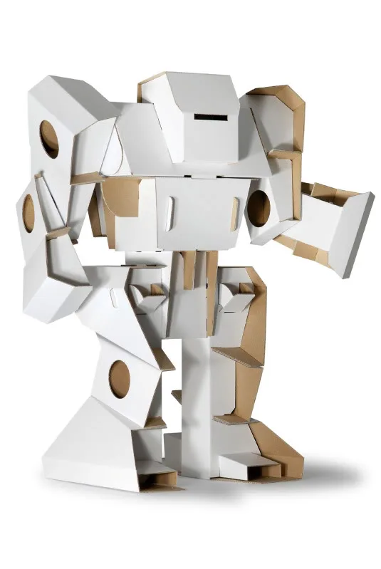 The kinder, gentler (and recyclable!) robot toy
