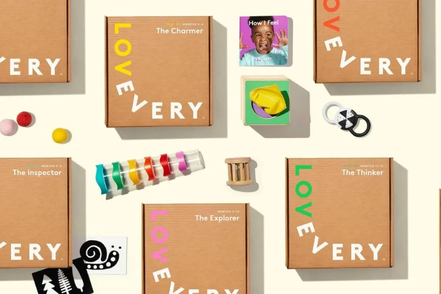 Love Every Baby is a toy subscription box for babies and young children by developmental stage